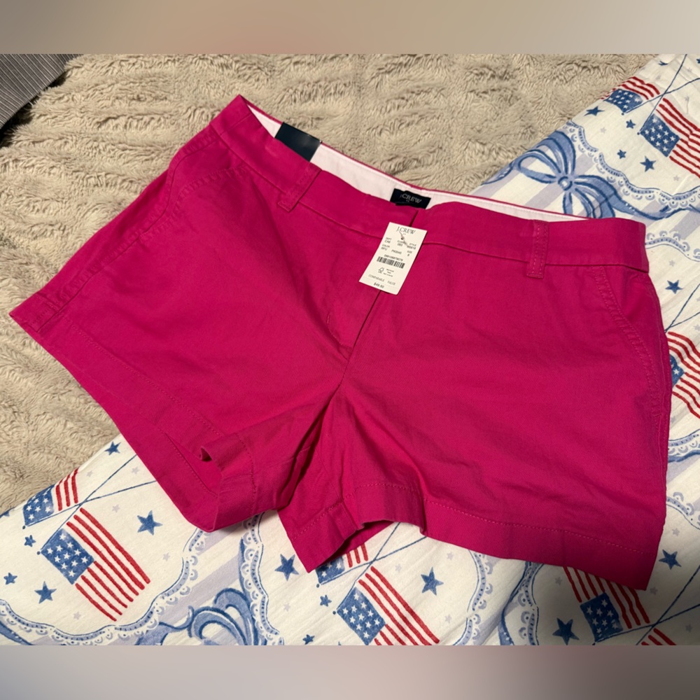 J. Crew Pink Bermuda Shorts Vibrant and Casual